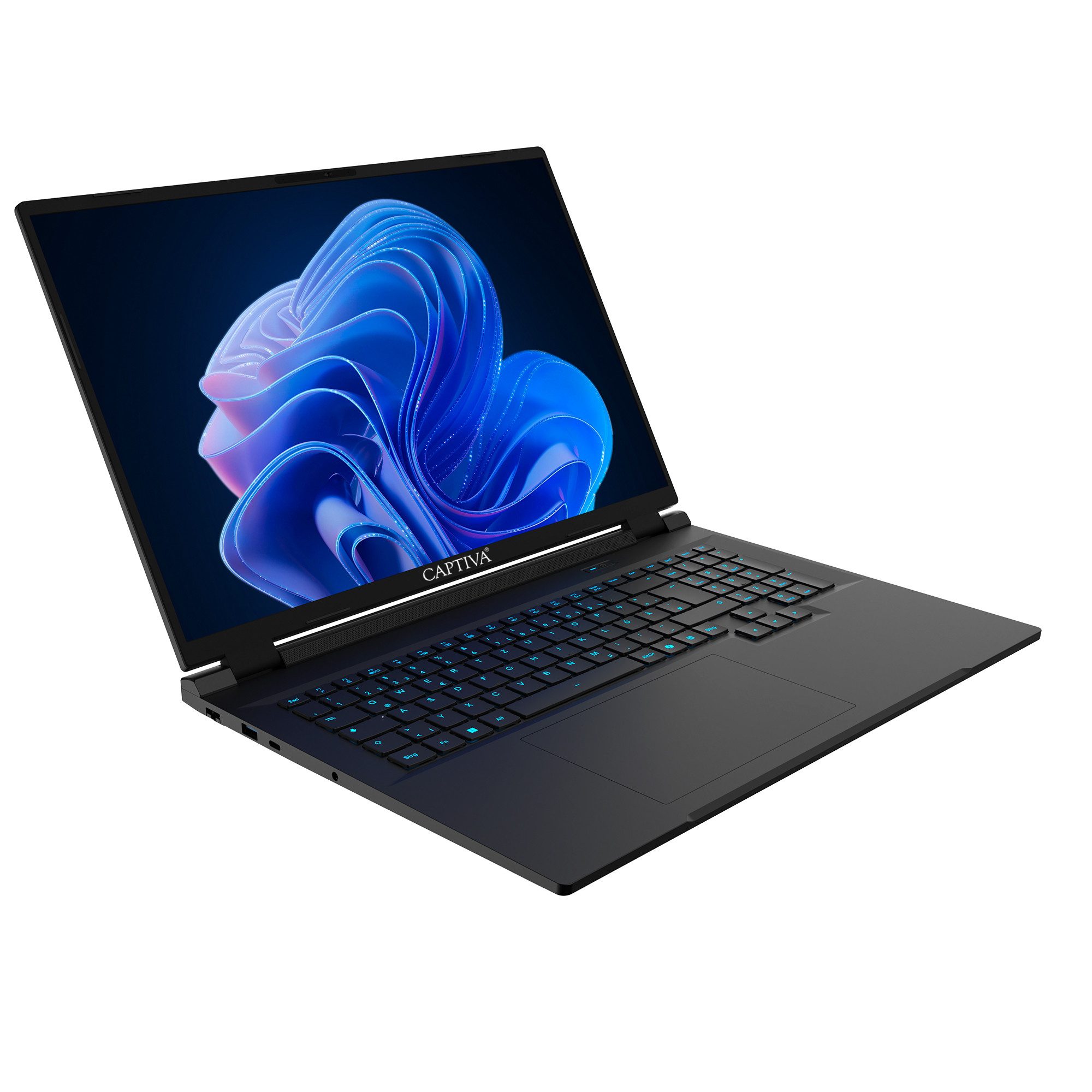 CAPTIVA Highend Gaming I10-4645GE Notebook (45.7 cm/18 Zoll, Intel Core i9 14900HX, NVIDIA GeForce RTX 5070 Ti, 32 GB, 2000 GB SSD, WLAN & Bluetooth, Tastatur: DE Layout, Windows 11 Pro)