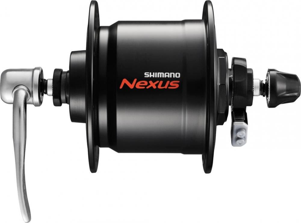 Shimano Laufrad SHIMANO Nabendynamo NEXUS DH-C3000-3N Nabendynamo - 3000-3, Schwarz 36