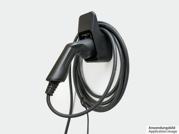 Kabelmeister Wandhalterung mit Kabelhalterung für Ladekabel von Elektrofahrzeuge Elektroauto-Ladegerät