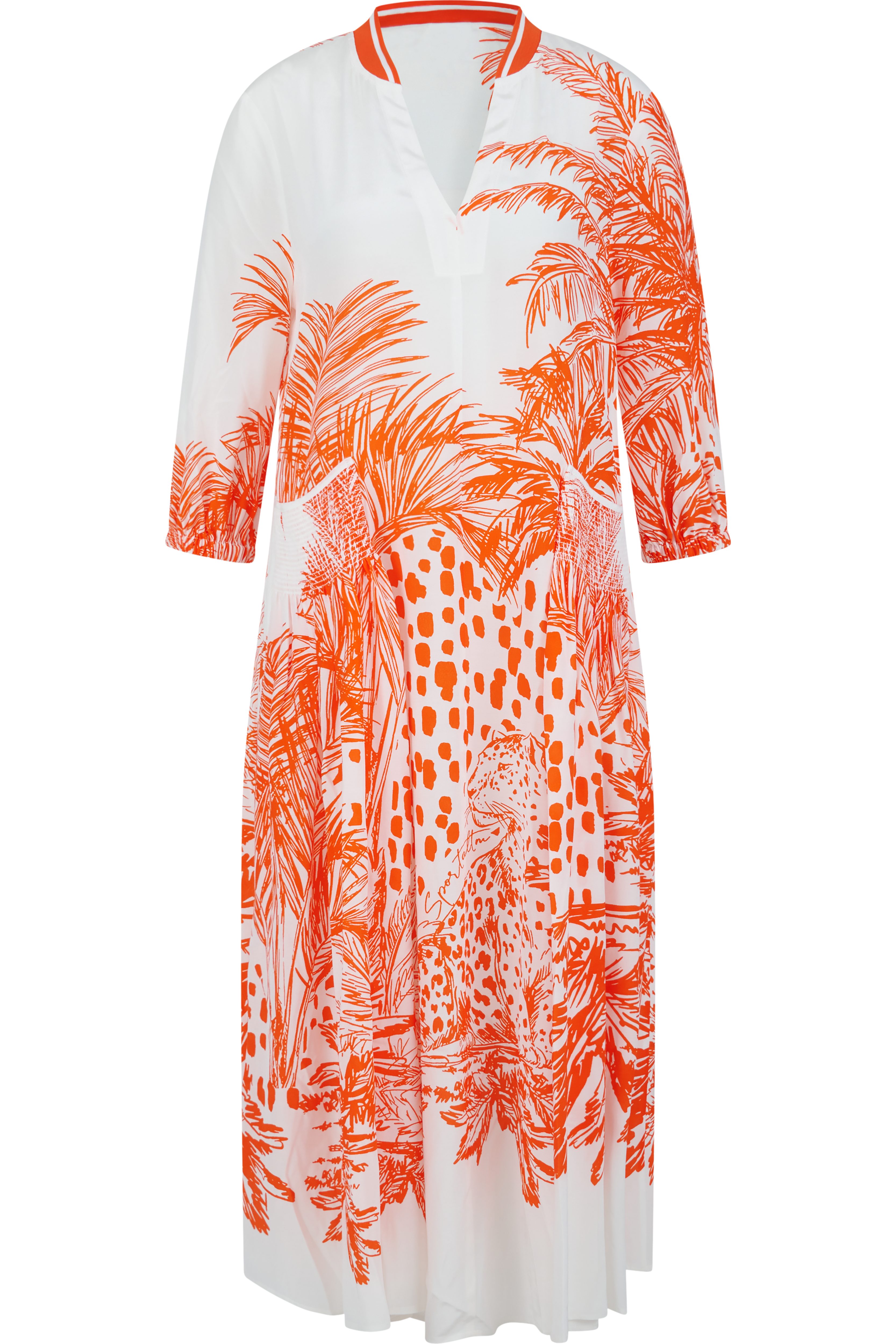 Sportalm Kitzbühel Sommerkleid Regular fit mit V-Ausschnitt