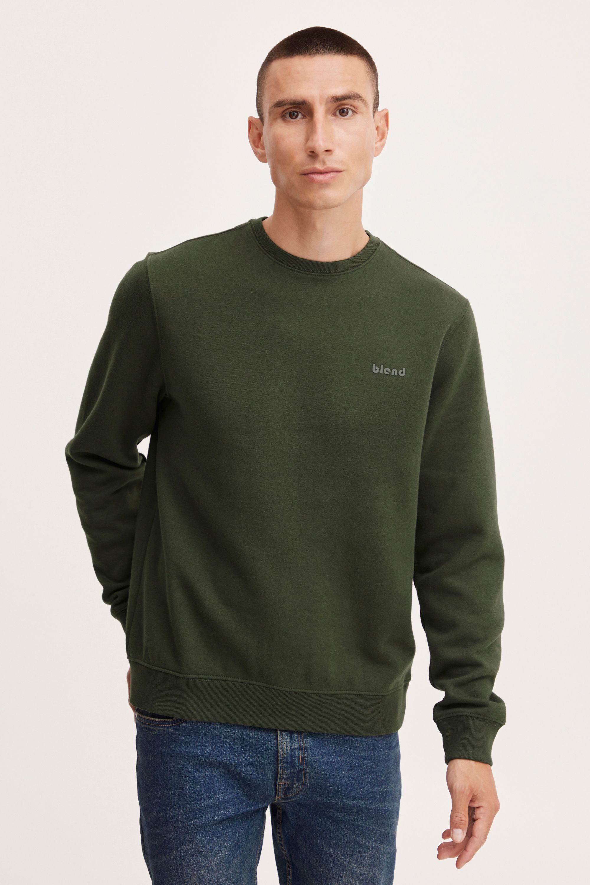 Blend Rundhalspullover BHDownton Klassisches Sweatshirt mit günstig online kaufen