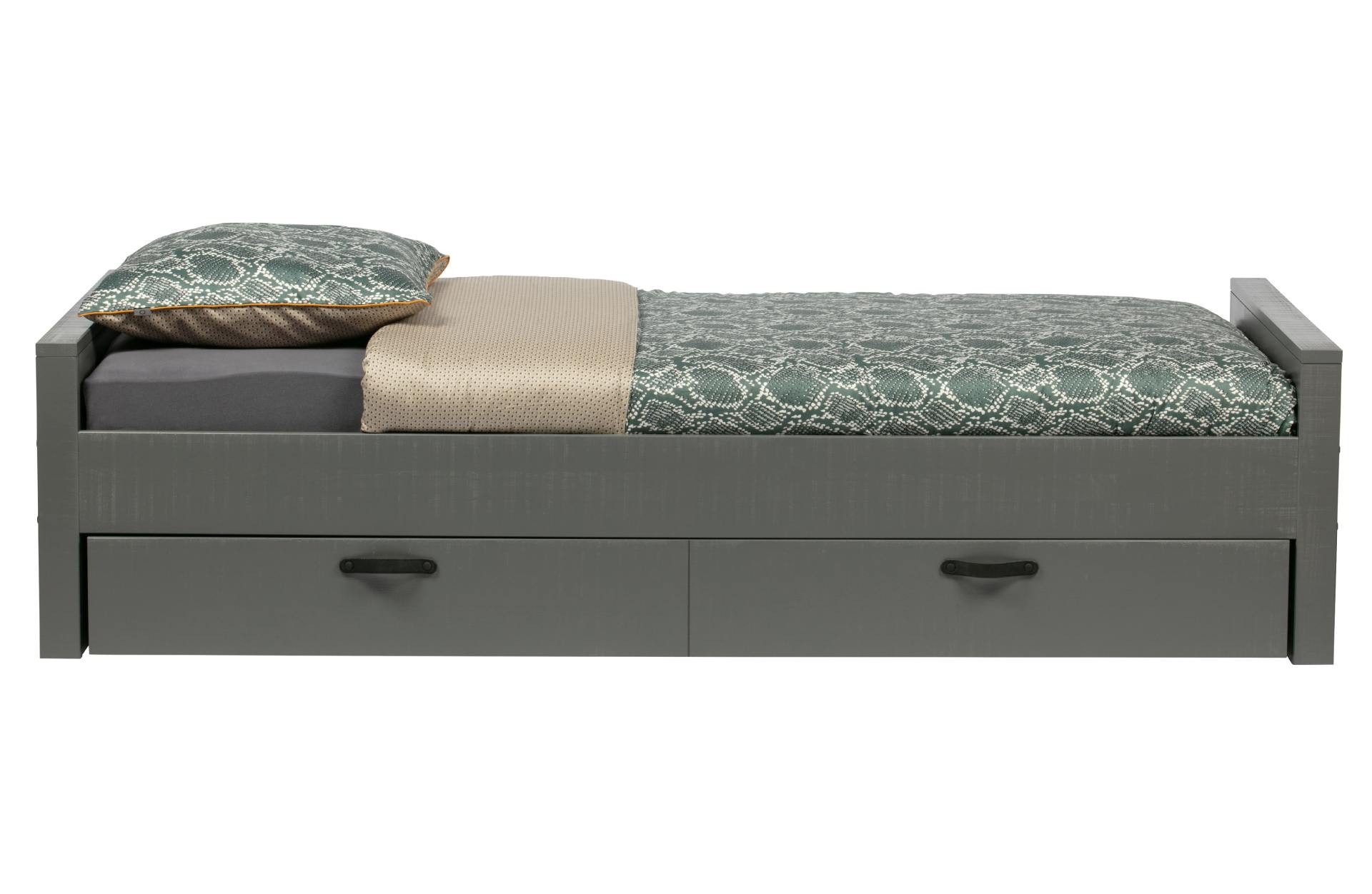 WOOOD Bettgestell Morris Kiefernholz