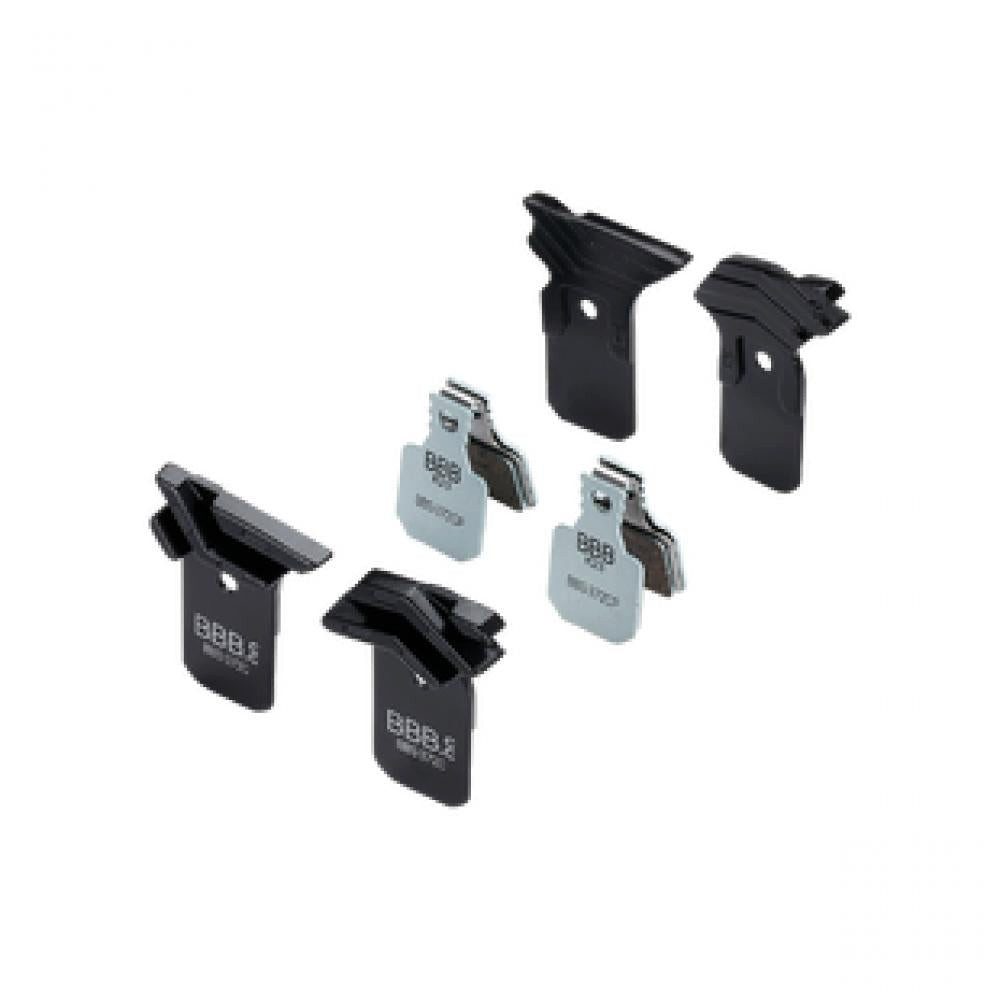 BBB Scheibenbremse BBB Bremsbeläge DiscStop Coolfin Schwarz/Stahlblau