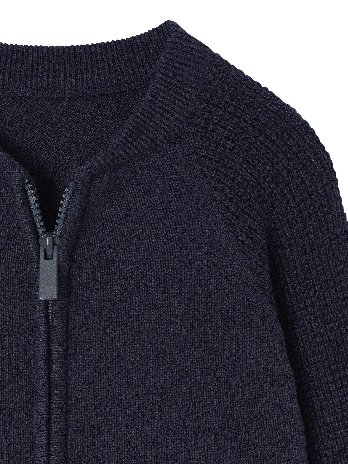 vertbaudet Cardigan Jacke aus TeddyfleeceTaschen für Jungen