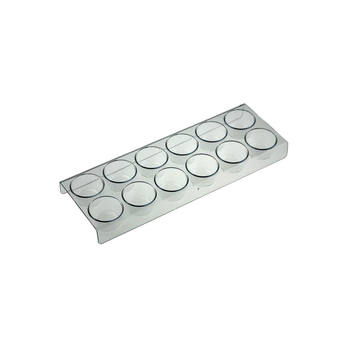 Piebert Eierkorb 12er Eierhalter, Eiereinsatz 1829 (28x10x 2,5cm) für Universell f.