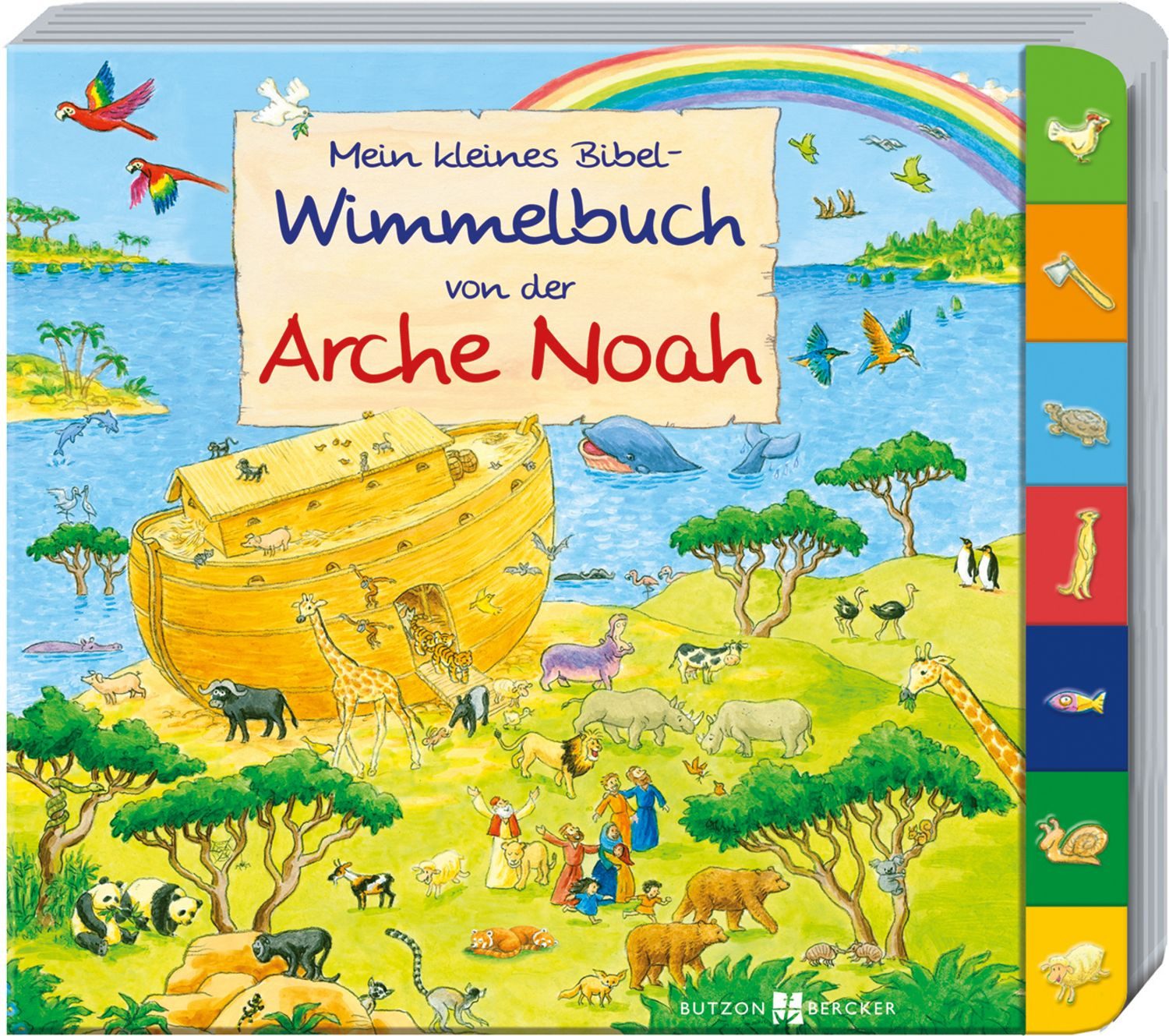 Mein kleines Bibel-Wimmelbuch von der Arche Noah / Vera Lörks