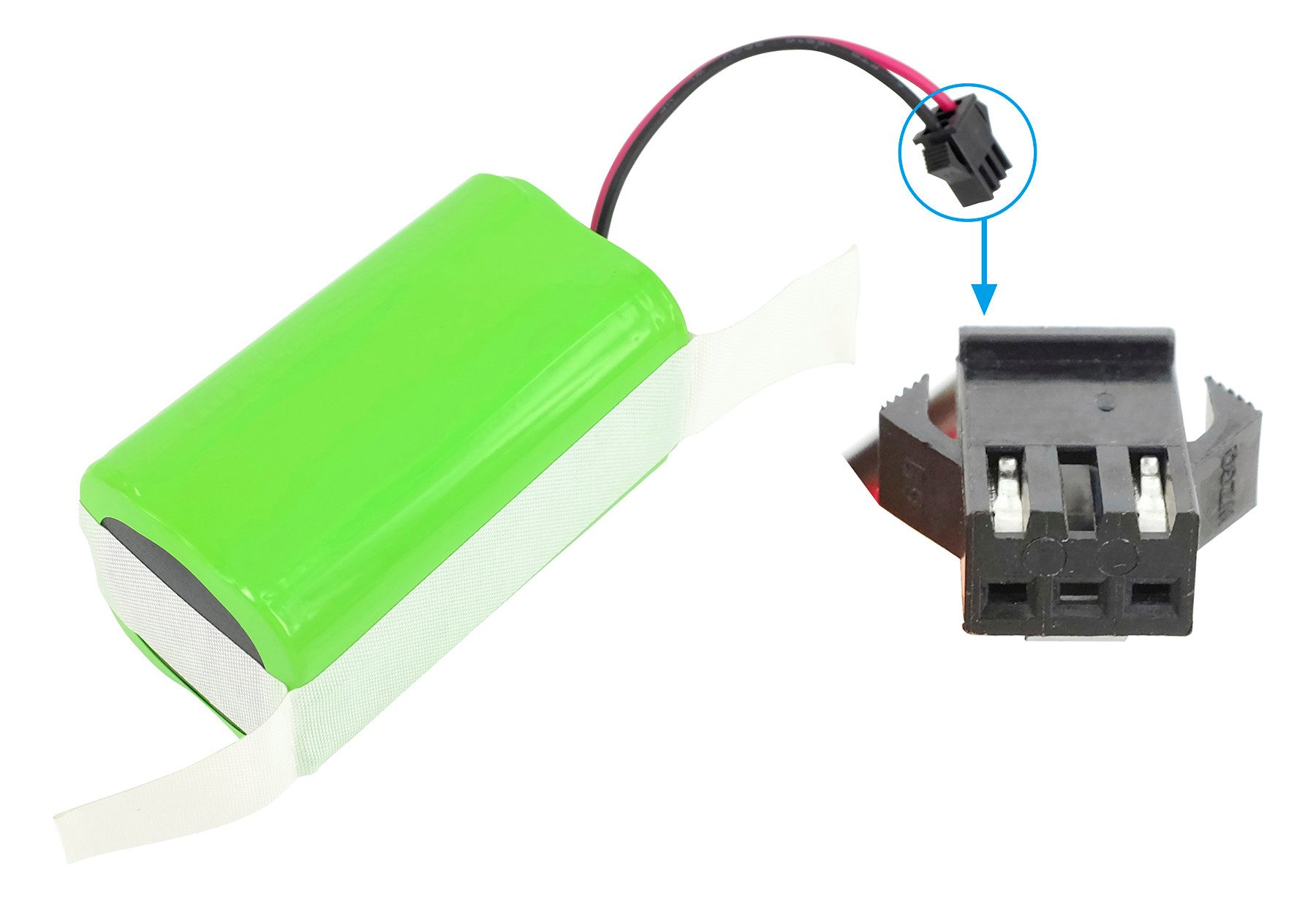 PowerSmart Staubsauger-Akku für Eufy RoboVac 12, RoboVac 15C, RoboVac 15C Max, RoboVac 15T, RoboVac 25C, RoboVac 25C Max Li-ion 3400 mAh (14,8 V) – Bild 5 von 5