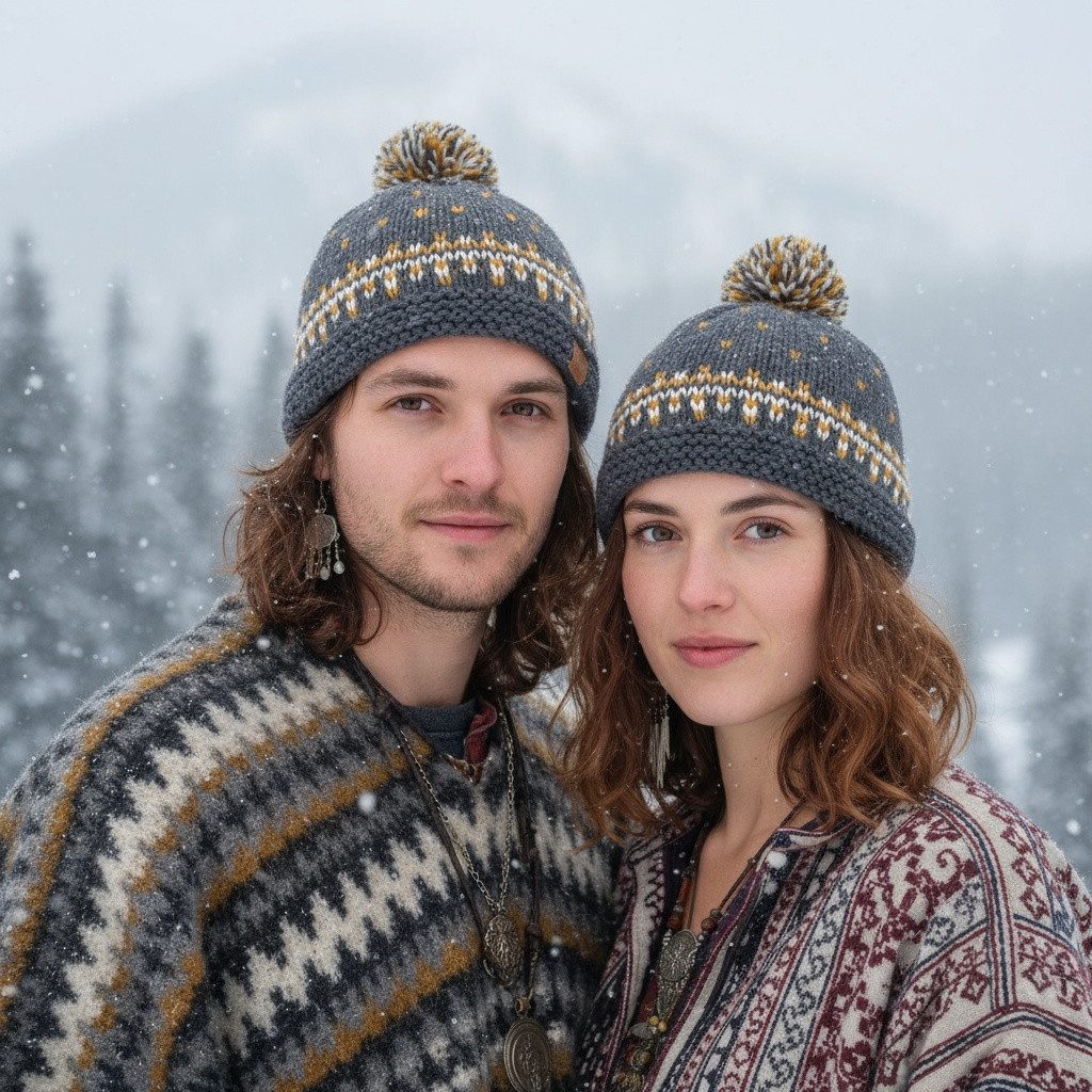 Guru-Shop Strickmütze Wollmütze, Strickmütze aus Schurwollle,.. günstig online kaufen