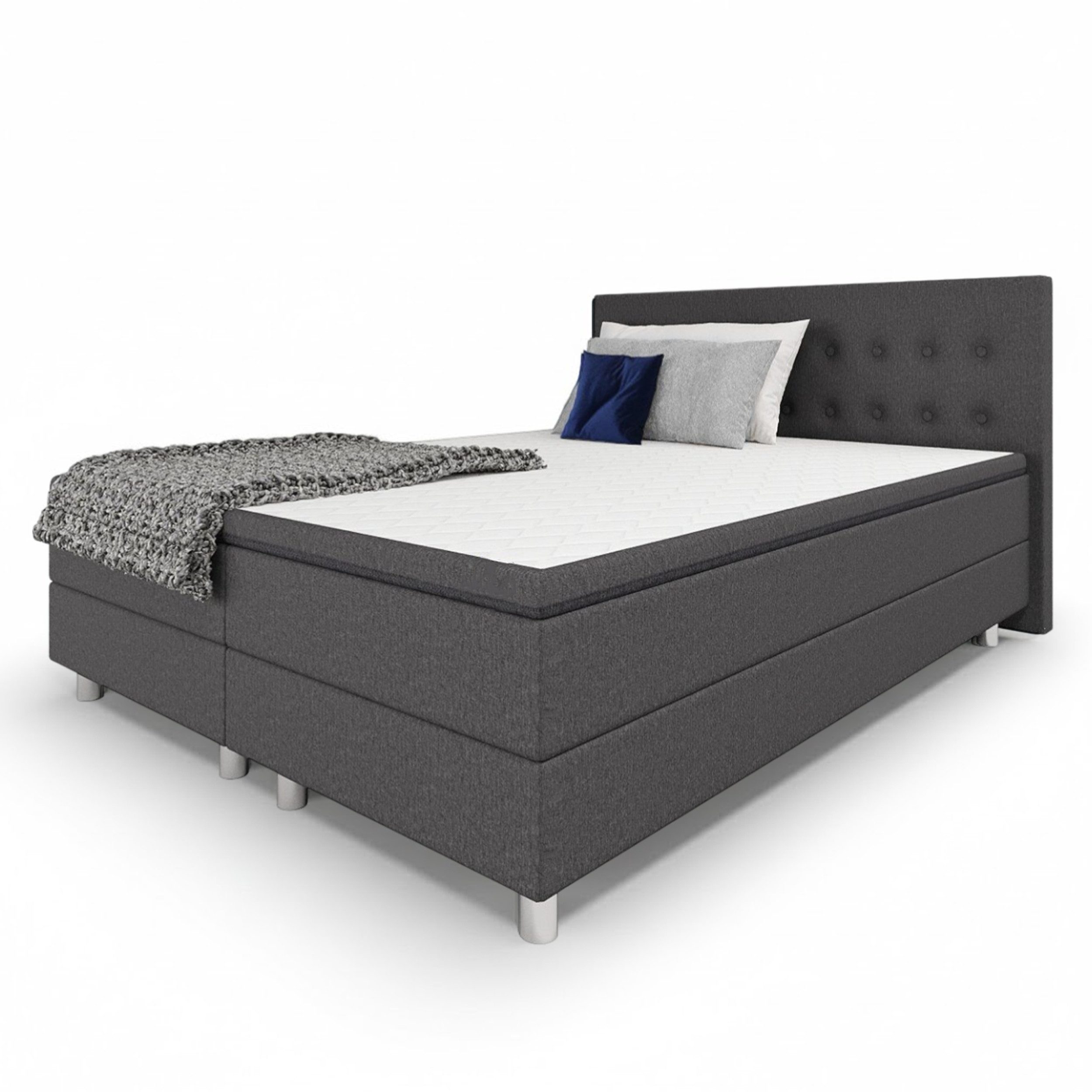 Best for Home Boxbett Neo Sawana Bonellfederkernmatratze mit 5 cm Topper (90x200 120x200 140x200 160x200 180x200 200x200), der Klassiker, TOP Preis-Leistungs-Verhältnis