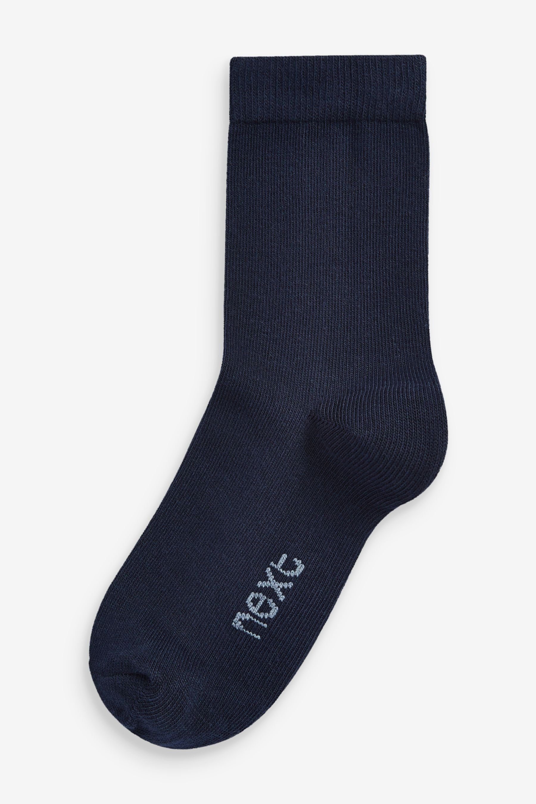 Blue mit Kurzsocken (1-Paar) Navy Baumwollanteil, hohem 10er-Pack Socken Next