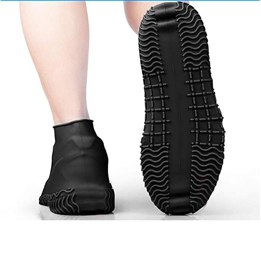 werden wiederverwendet schwarz Wasserdichte können TUABUR Schuhüberzüge Schuhüberzieher