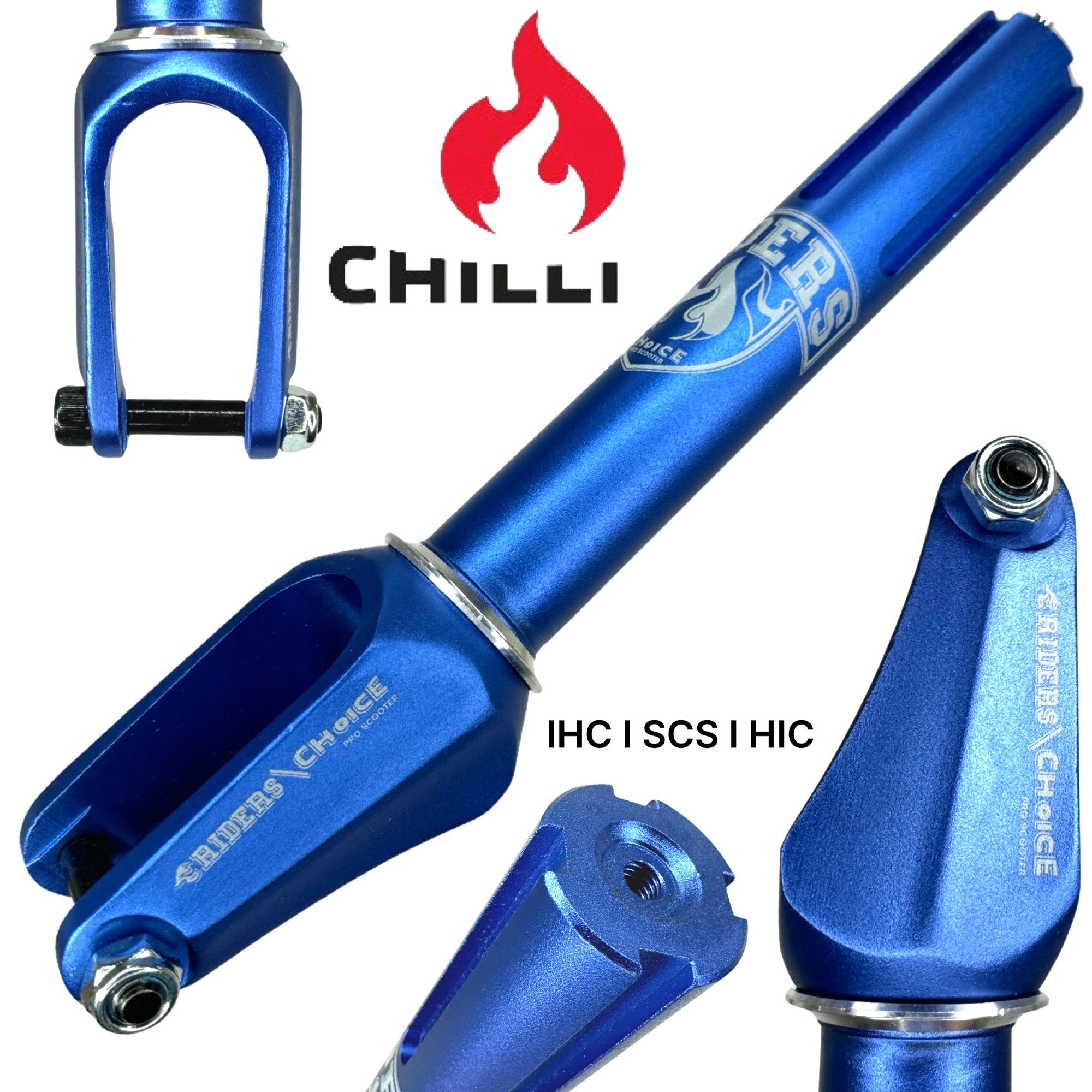 Stuntscooter Chilli Pro Stunt-Scooter Forks IHC / SCS / HIC für 100 / 110 / 120mm