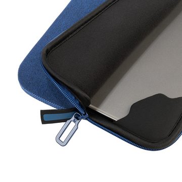 Tucano Tablet-Hülle Second Skin Mélange, Neopren Tablet Sleeve, Blau 10,5 Zoll, 10-11 Zoll Tablets