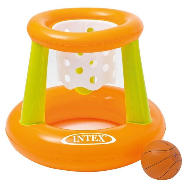 Intex Aufblasbare Schwimmfigur »Basketball Korb«, mit Ball, Poolspiel, Badezubehör