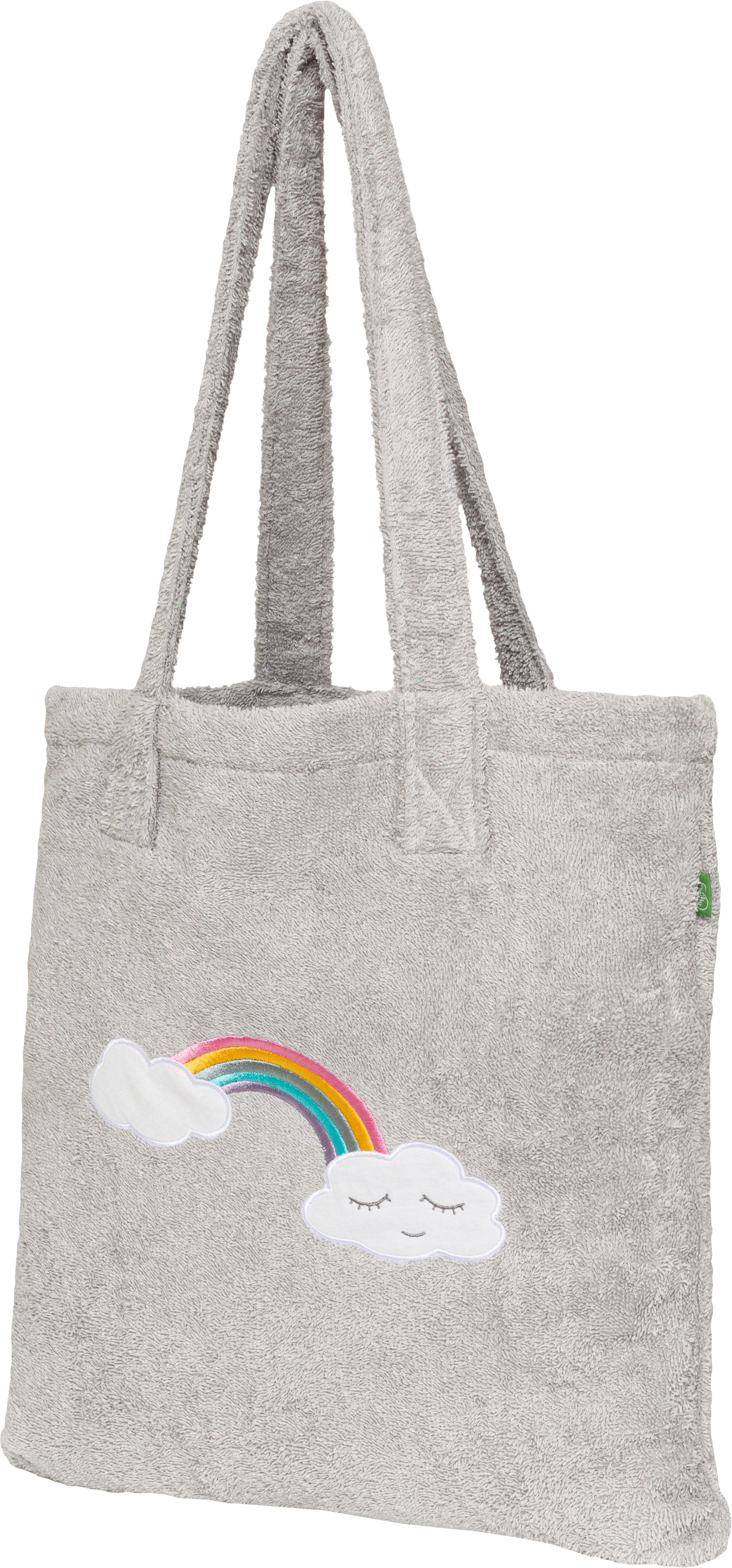 Smithy Strandtasche Schultertasche Badetasche Shopper aus Frottee