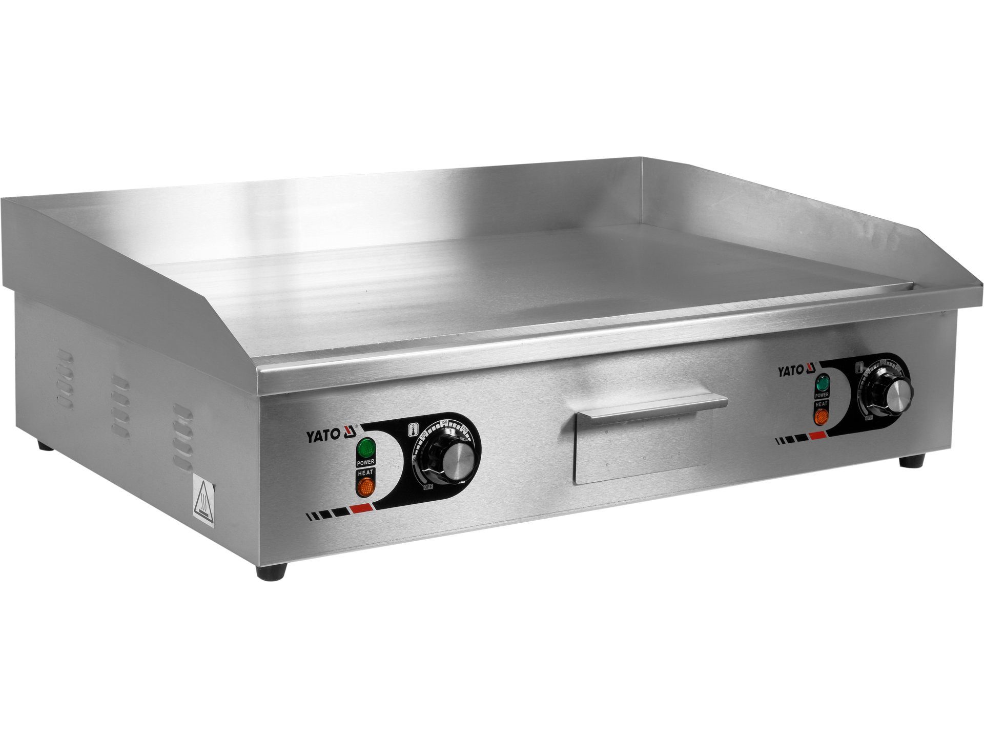 Yato Elektrogrill Piastra grill gastro, liscia, 2x2200W, 735x510x230mm, 2200 W