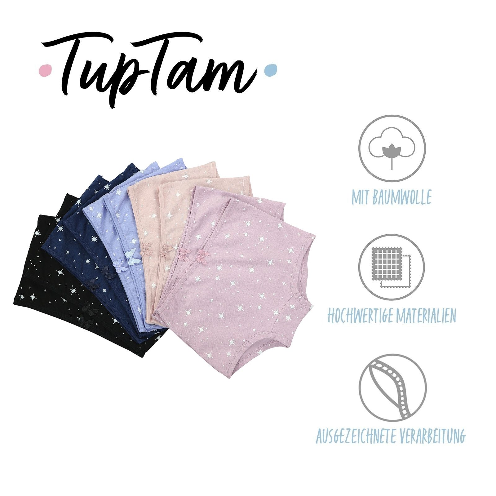 TupTam Panty TupTam Unterhosen Mädchen Shorts 10er Pack – Bild 2 von 5