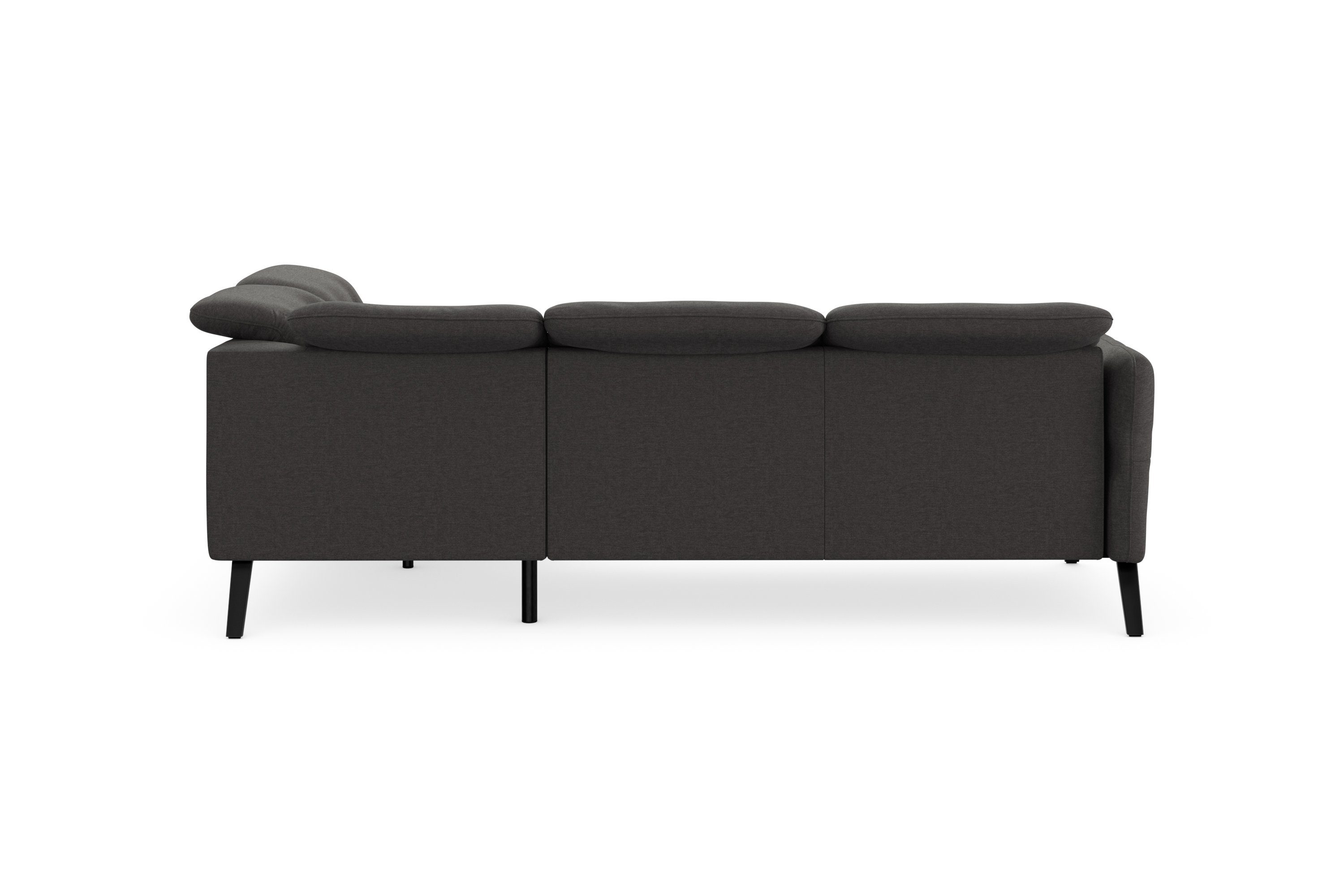 sit&more Ecksofa Scandia, Wahlweise mit und Armteilfunktion Kopfteilverstellung