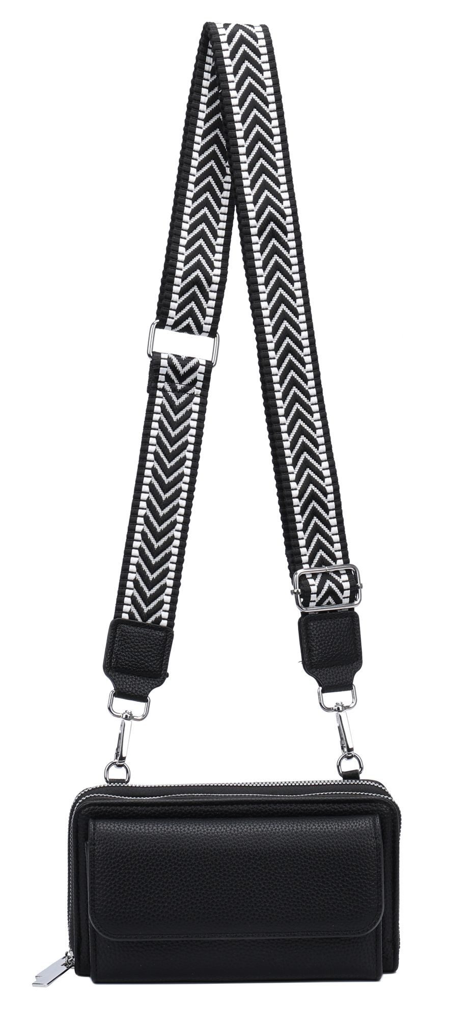 ITALYSHOP24 Schultertasche Damen Tasche Crossbody Brusttasche Kartenetui Um günstig online kaufen