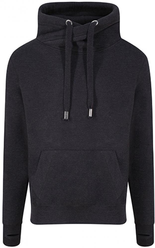 Just Hoods Sweatshirt Herren Cross Neck Hoodie