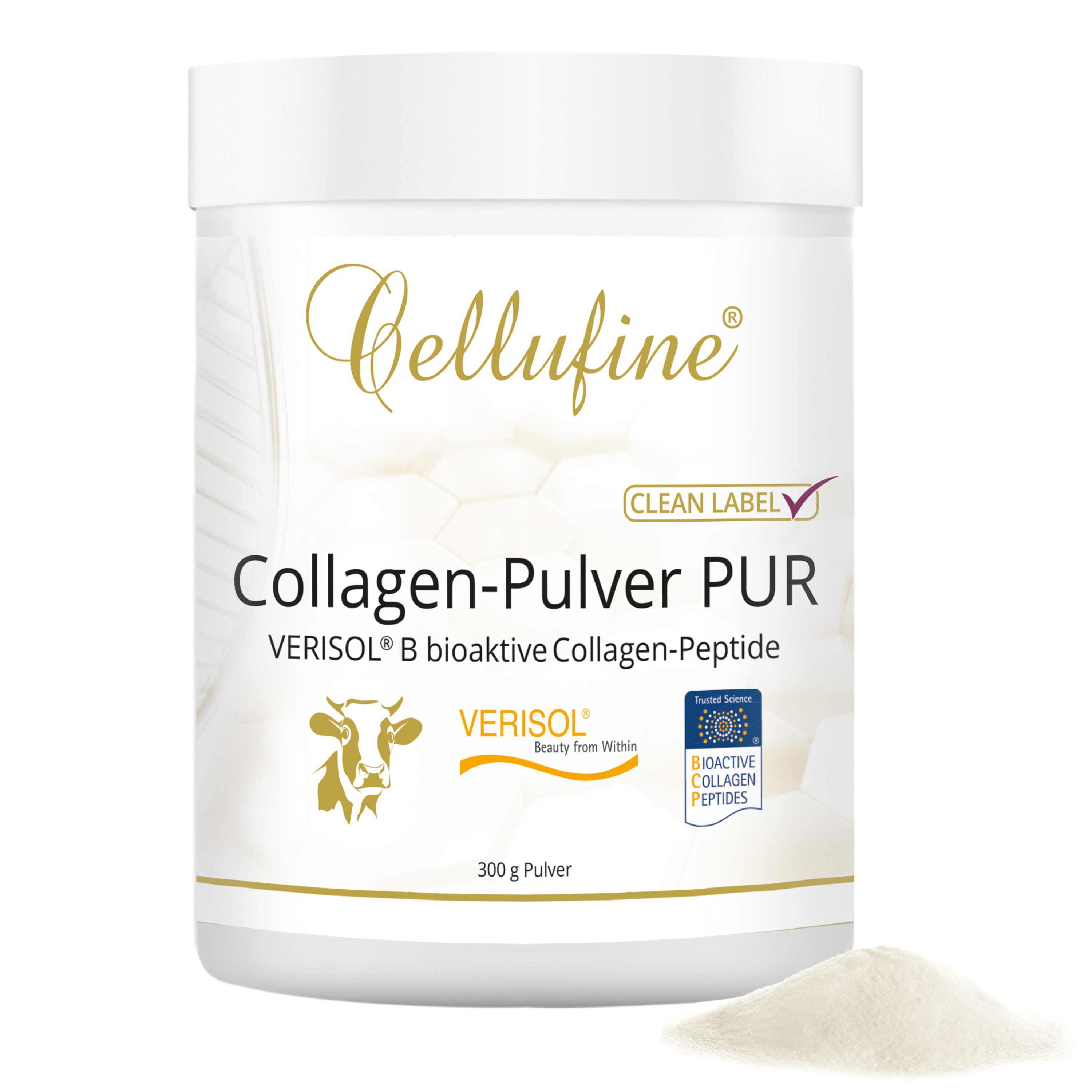 Cellufine Cellufine® Premium VERISOL Collagen Pulver 300 g Pulver, 300 g