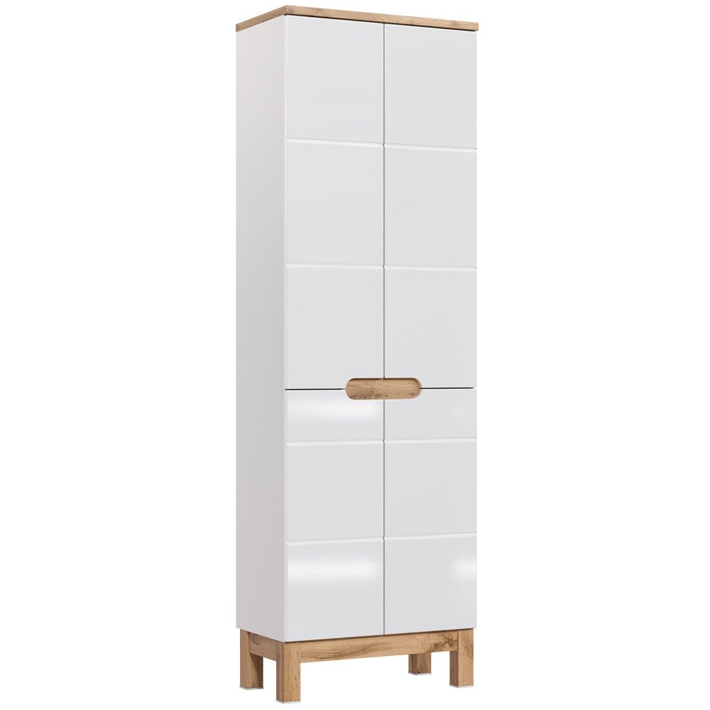 Lomadox Hochschrank SOLNA-56 mit 4 Türen günstig online kaufen