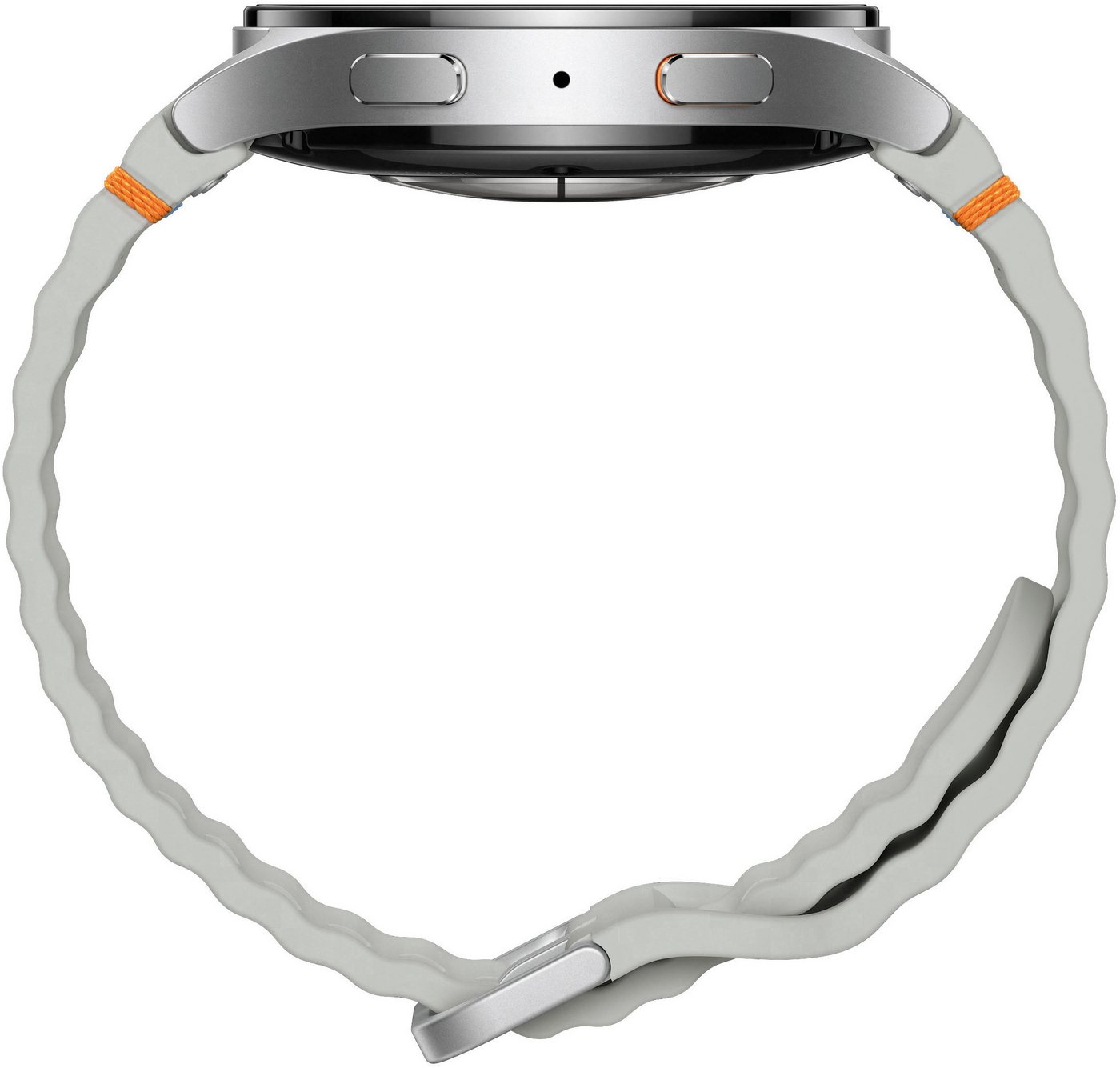 Samsung Galaxy Watch 7 Smartwatch (Wear OS by Samsung) silberfarben