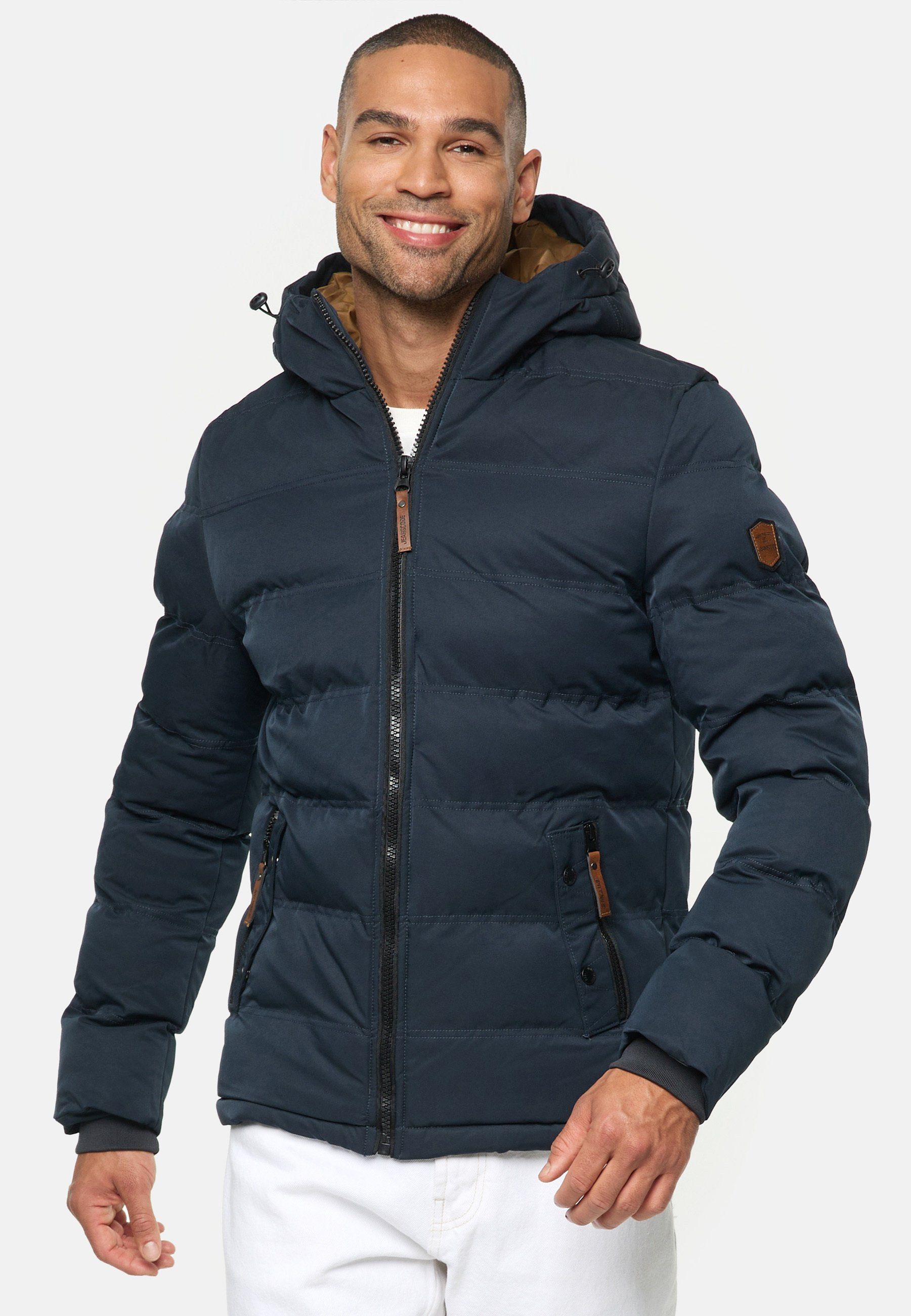 Indicode Steppjacke Herren Nemos Herrenjacke Daunen-Optik günstig online kaufen