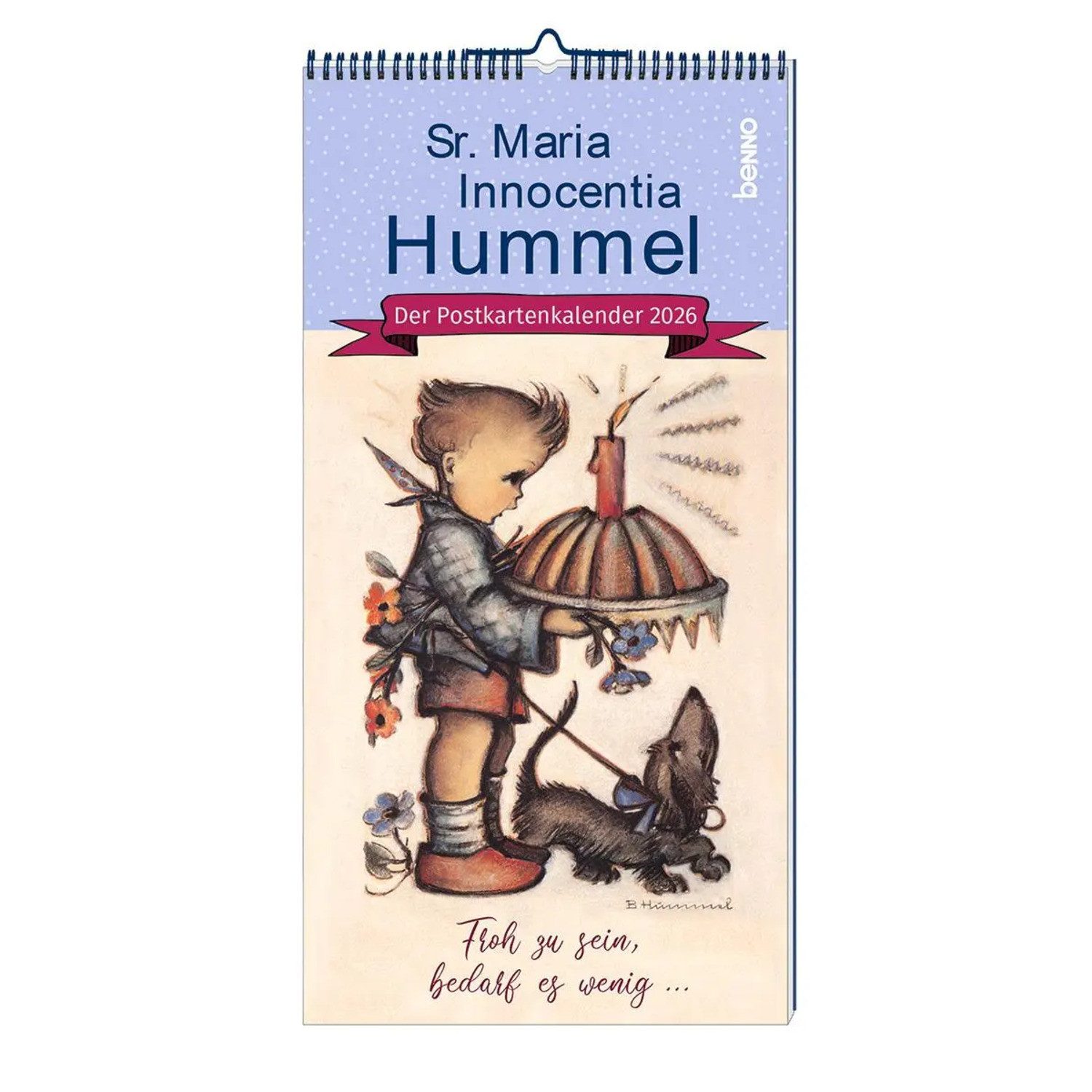 St. Benno Verlag Wandkalender Sr. Maria Innocentia Hummel 2026