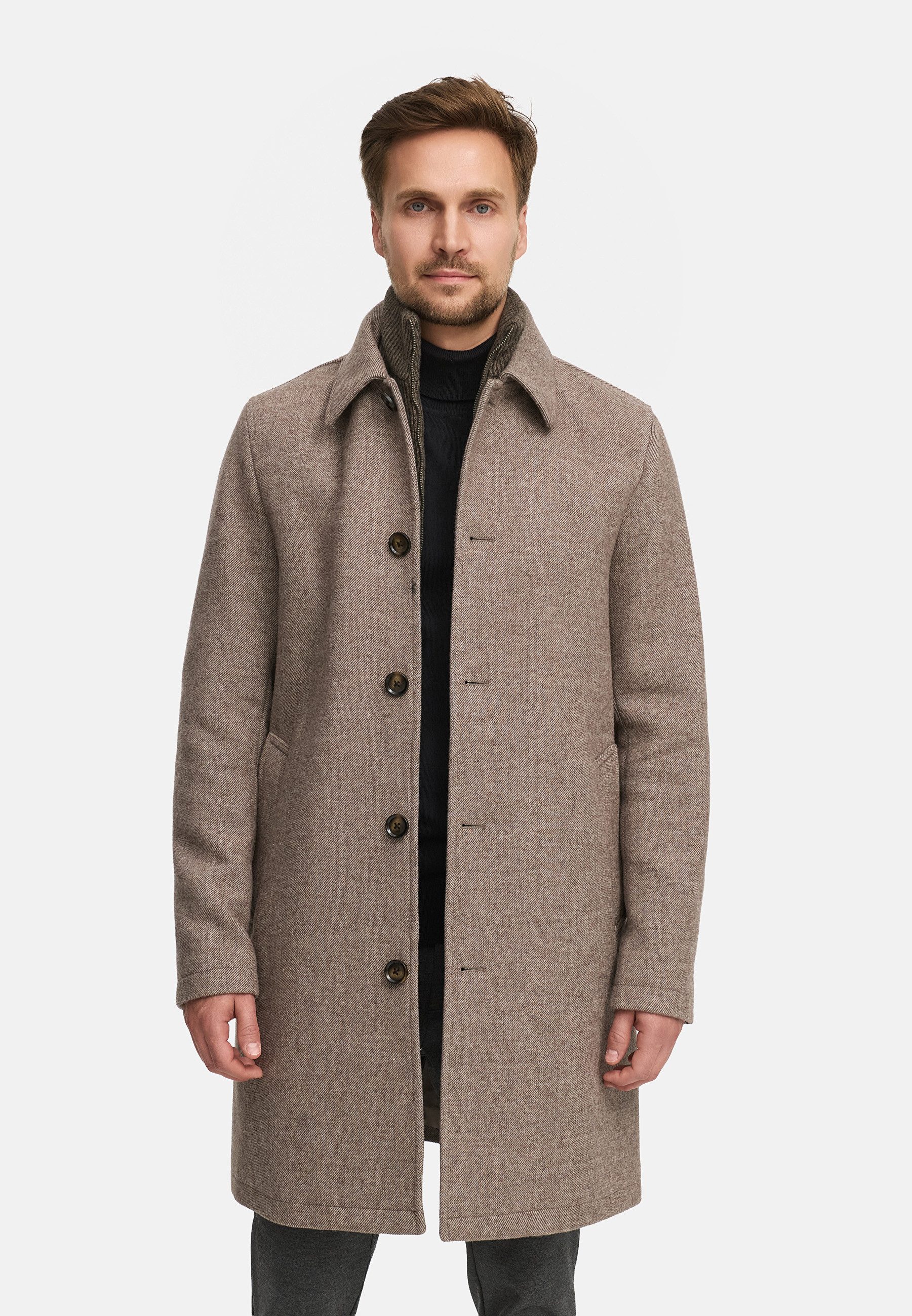 Jeff Wollmantel Herren JFTyler Winter Mantel Herrenmantel Eleganter Herrenm günstig online kaufen