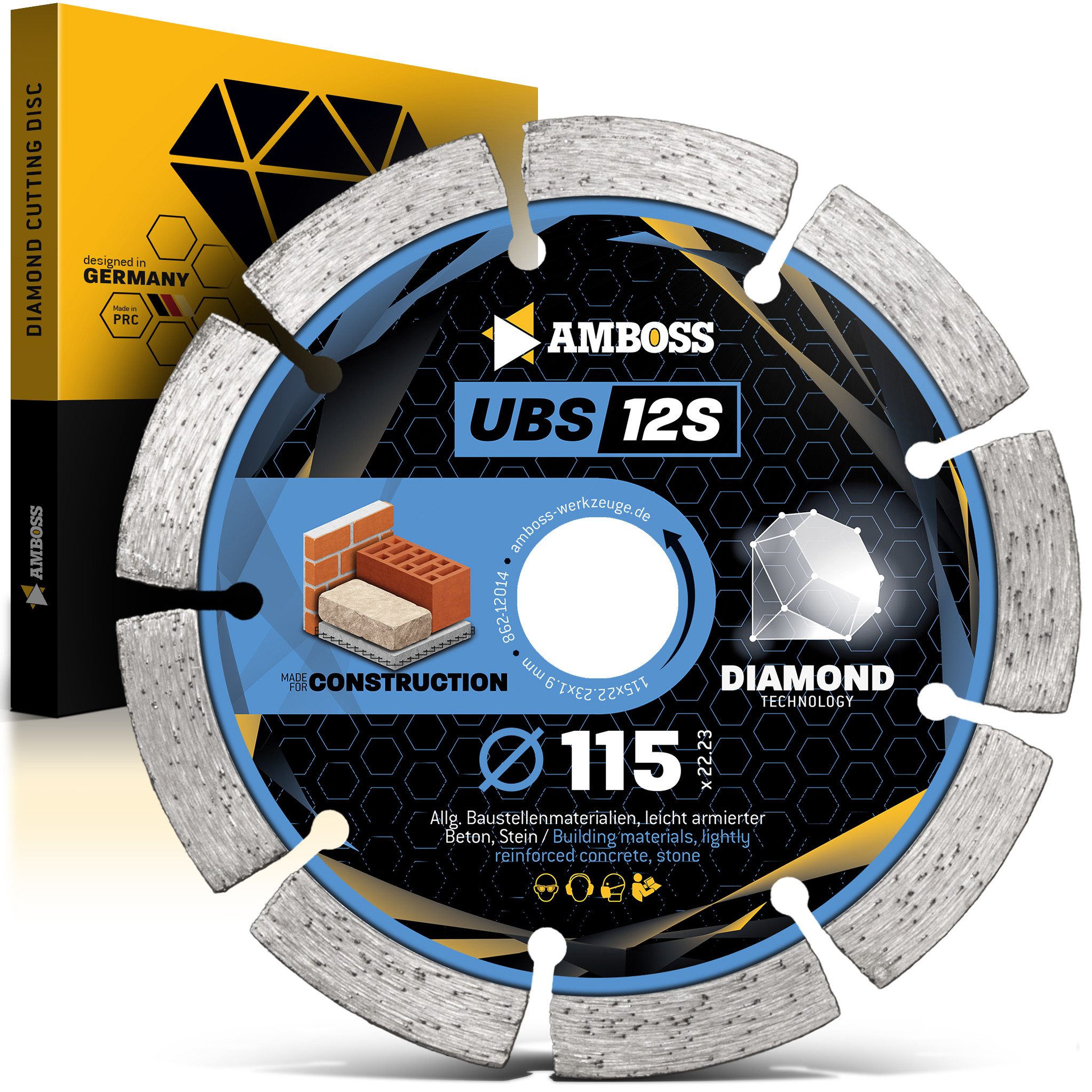 Amboss Werkzeuge Diamanttrennscheibe