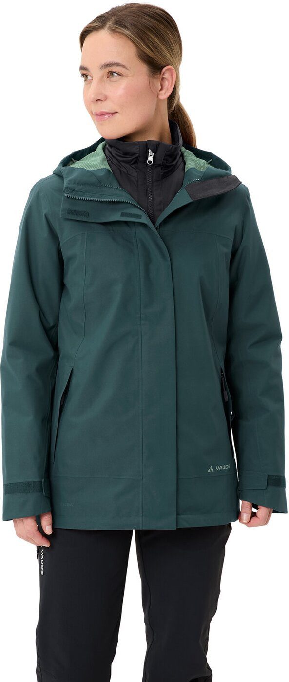 VAUDE 3-in-1-Funktionsjacke Wo Neyland 3in1 Jacket DEEP POND