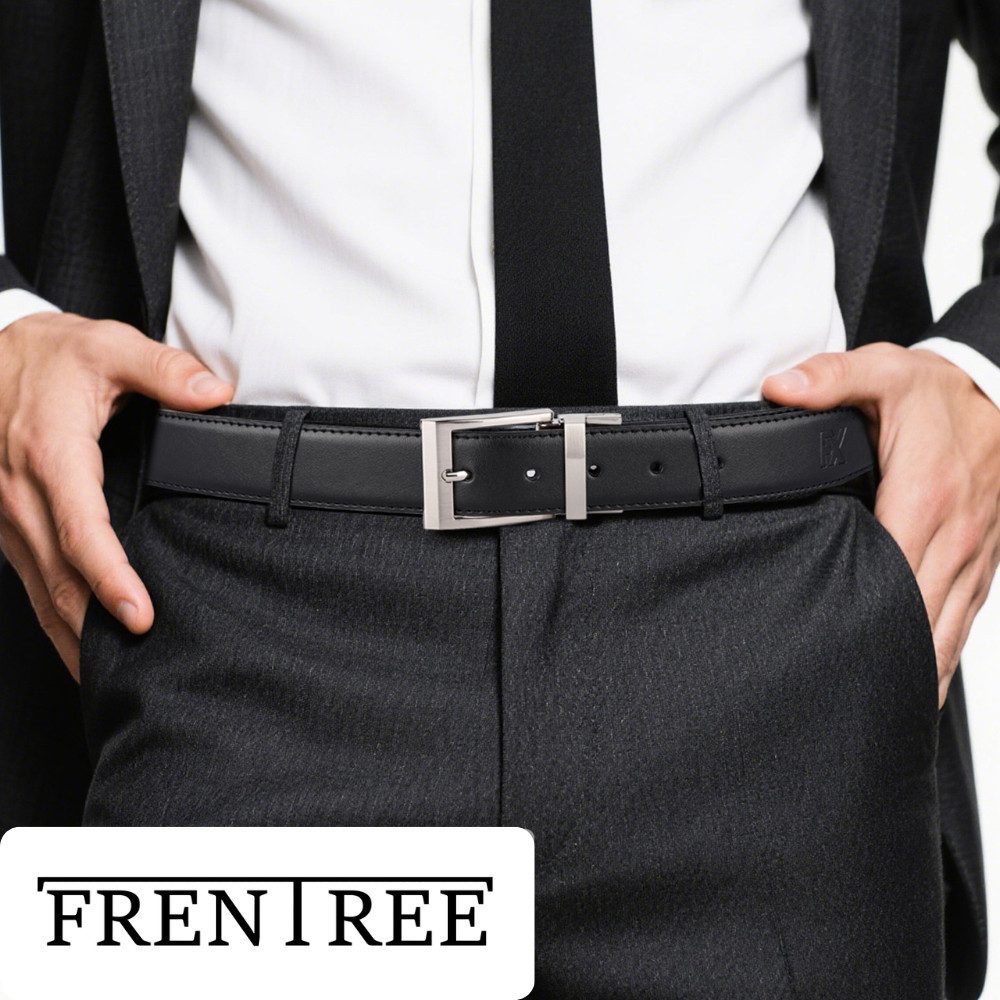 Fomax Ledergürtel Herren 2-in-1 Wende-Gürtel mit günstig online kaufen