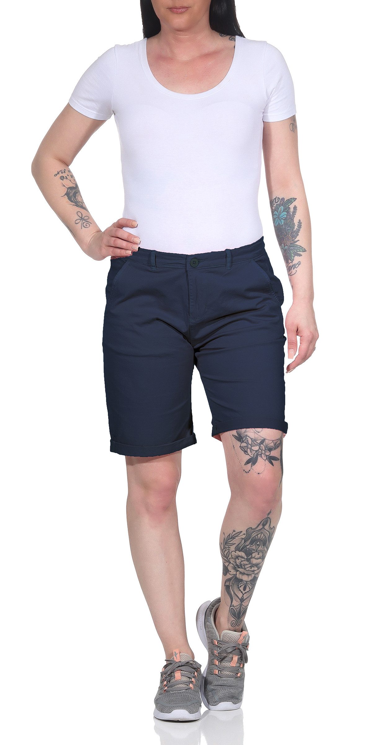 Geographical Norway Bermudas Geographical Norway Damen Bermuda 4048 2XL/46 Navy