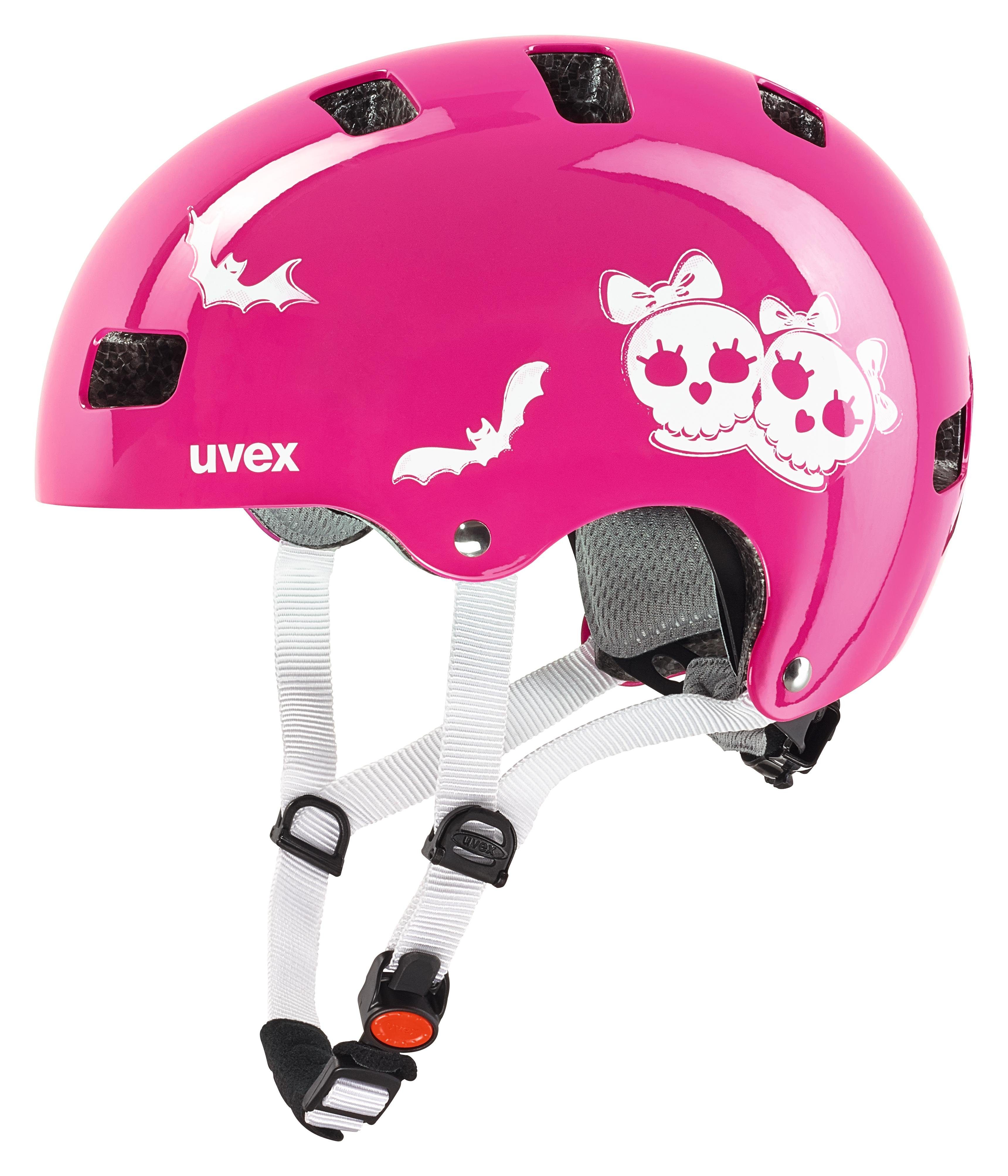 Uvex Kinderfahrradhelm Kid 3 scary-pink