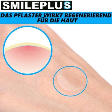 MAVURA Anti-Pickel-Pflaster SMILEPLUS XXL Akne Pflaster Set Hydrocolloid Patch Anti Pickel, Mitesser Verdecken Abdecken 36Stk