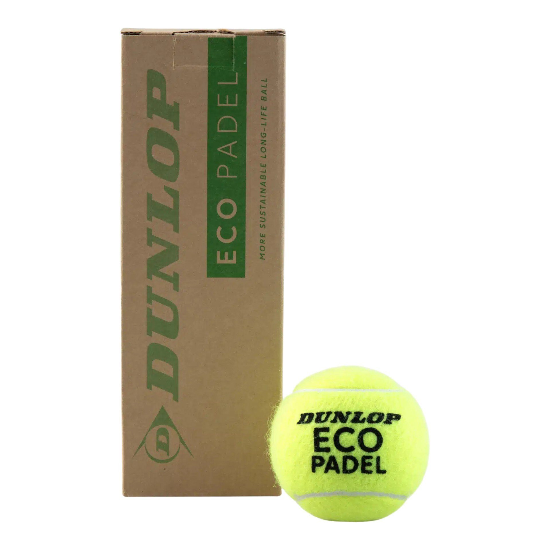 Dunlop Padelball Eco Padel Dose 3er