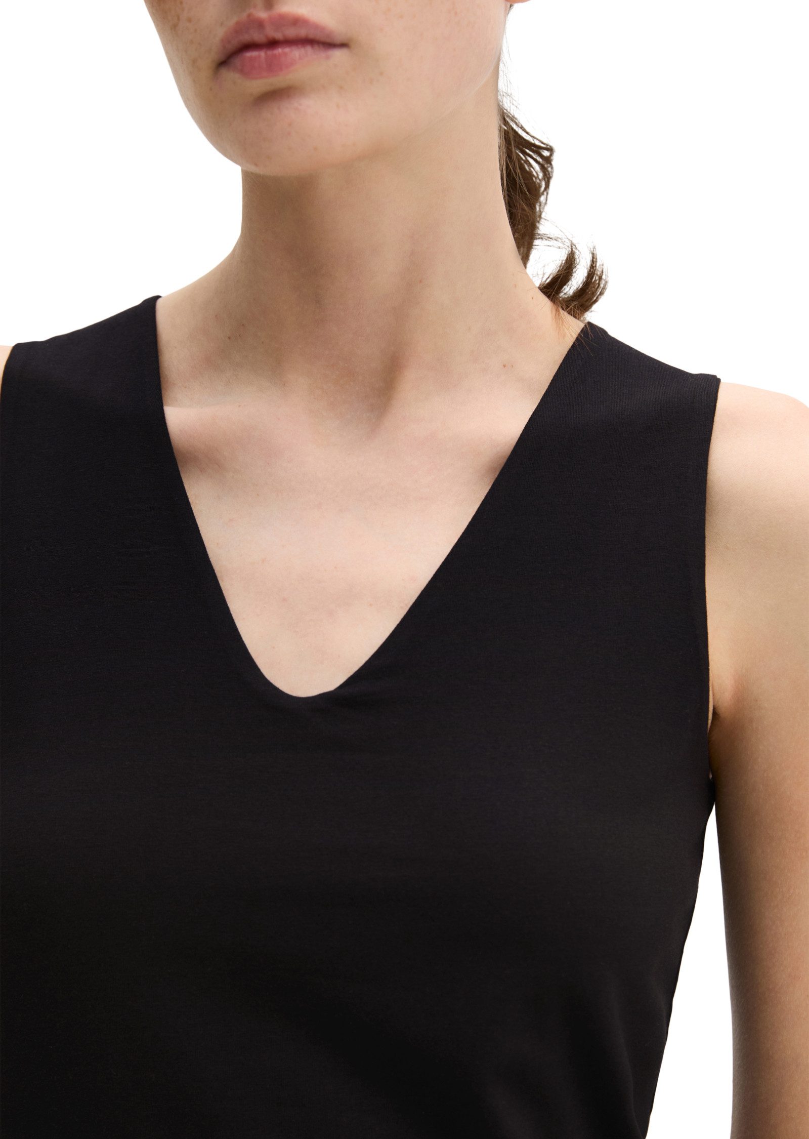 Marc O'Polo T-Shirt aus weichem Stretch-Jersey – Bild 4 von 5