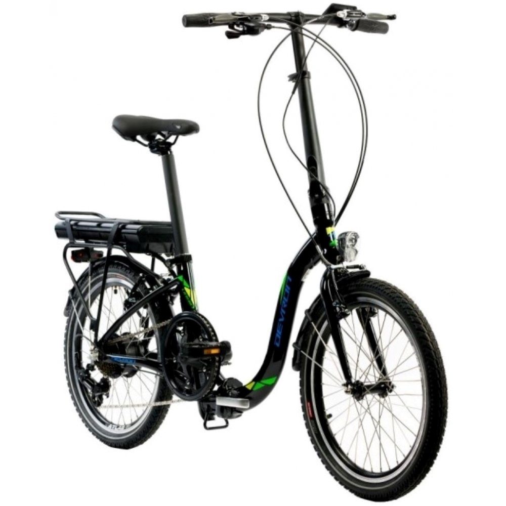 LLobe E-Bike E-Bike Devron City 20 Zoll 250 W 7-Gang-Kettenschaltung LCD  Display, 7 Gang, Kettenschaltung