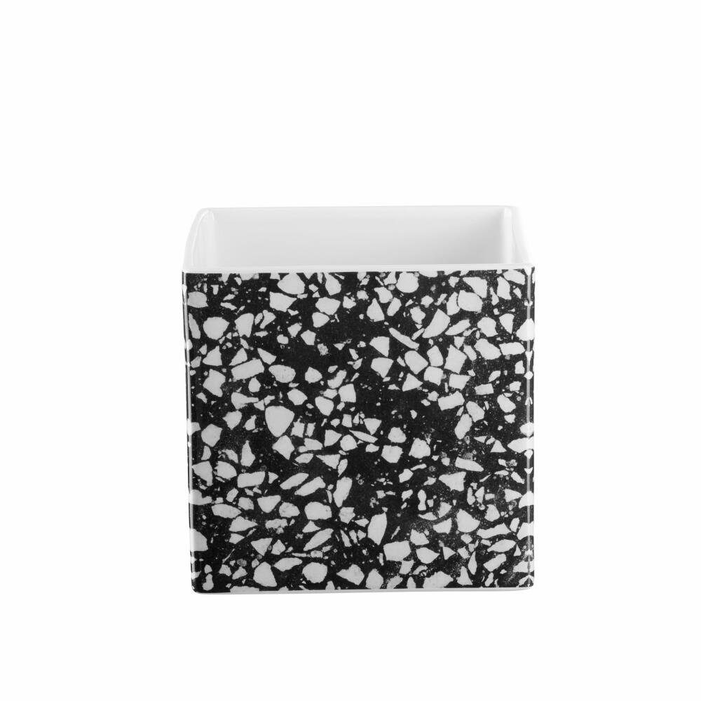 ASA SELECTION Übertopf Quadro Terrazzo H 15 cm