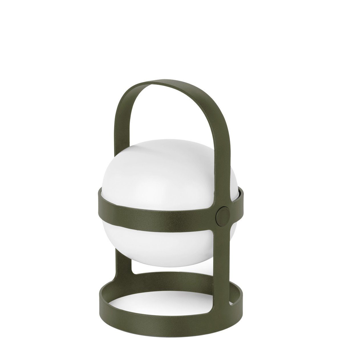 Rosendahl Außen-Tischleuchte Soft Spot Solar Leuchte Olivgrün; tragbare Lampe für Innen & Außen, LED, Warmweiß | Tischleuchten