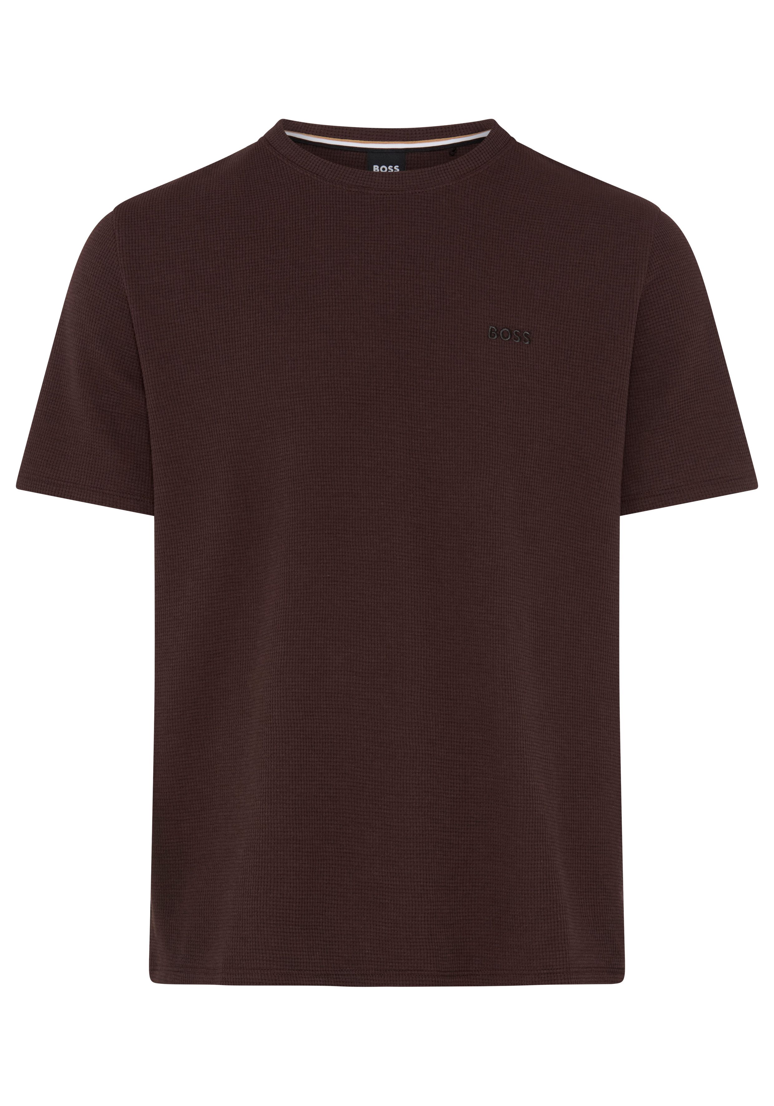 BOSS Pyjamaoberteil Waffle T-Shirt