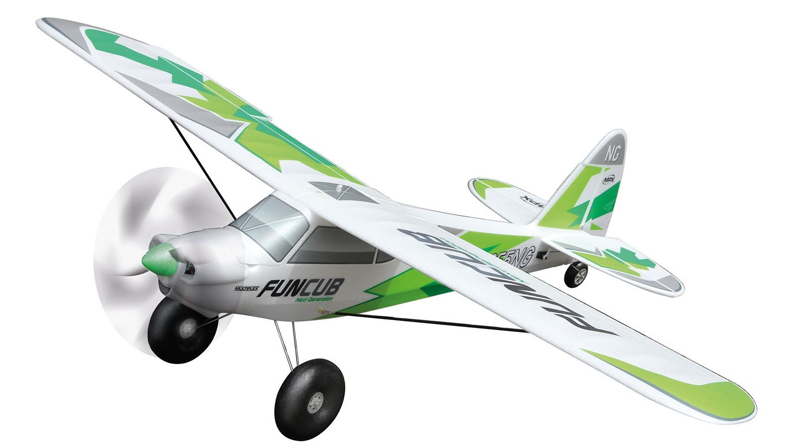 Multiplex RC-Flugzeug Multiplex RC Flugzeug FunCub NG grün by MPX