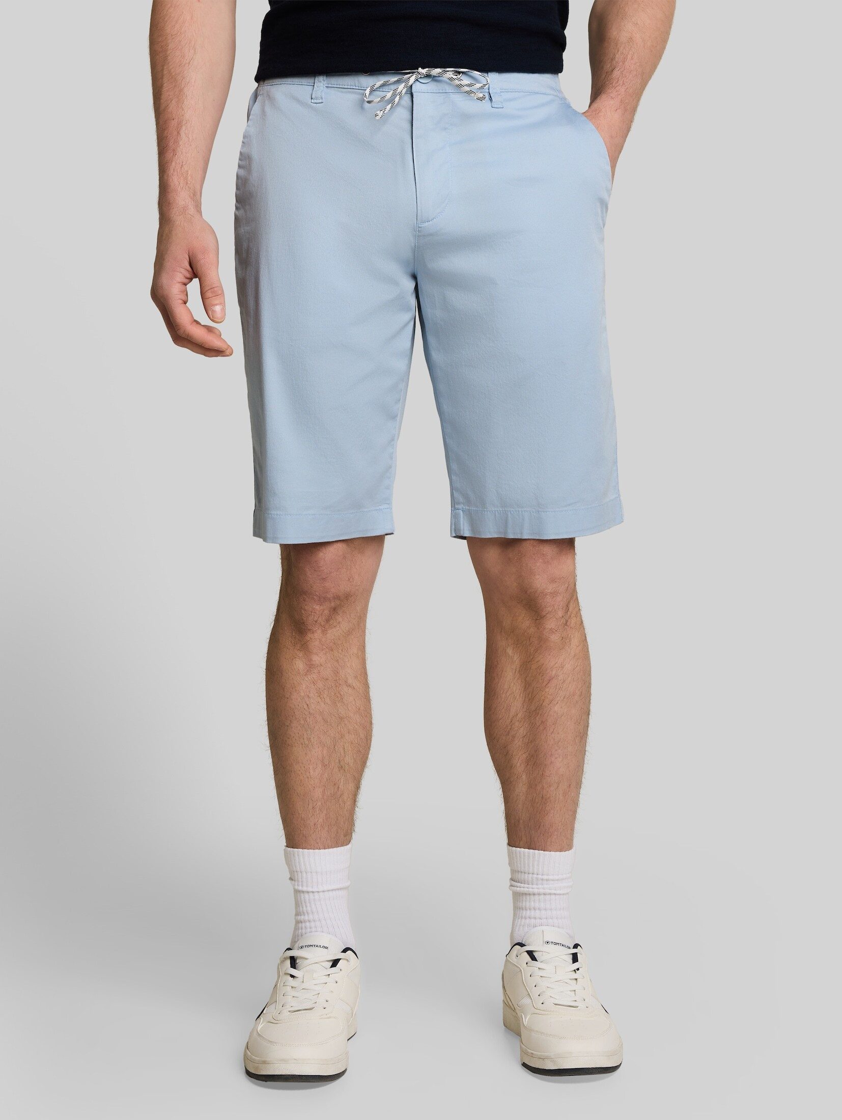 TOM TAILOR Shorts Hosen & Chino Chino Shorts mit Kordelzug