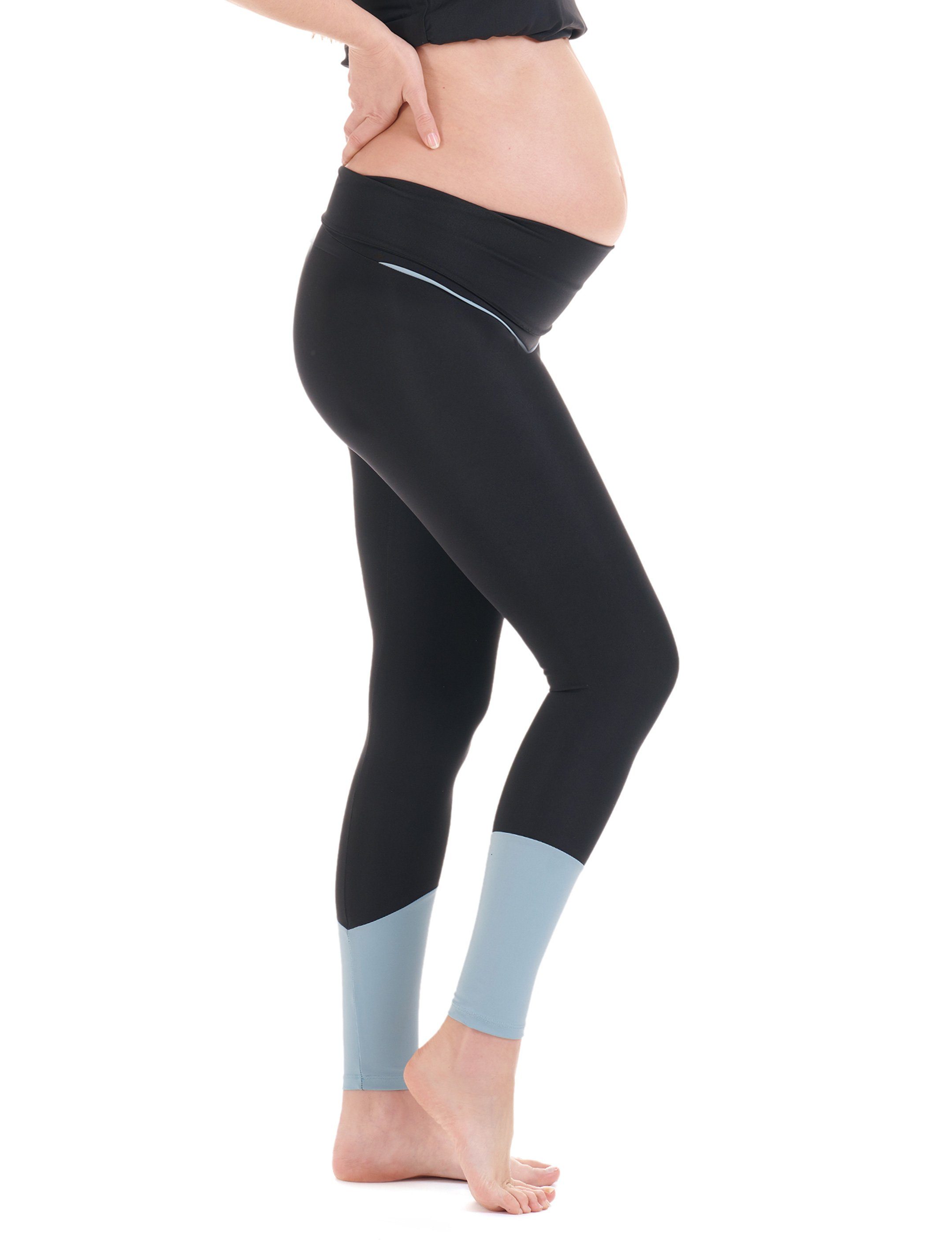 Herzmutter Umstandsleggings Umstands-Sport-Leggings Yogahose Schwangere für (1-tlg) 