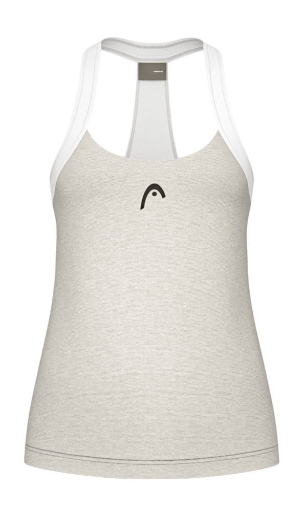 Head Tanktop Tennis-Tank Play Tech Tank Top (Racer Back) grau Damen