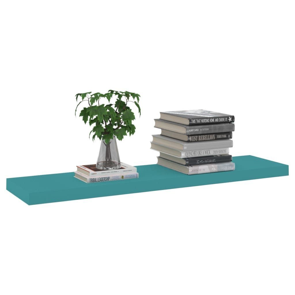 cm MDF 2 Stk Blau 90x23,5x3,8 Regal vidaXL Schweberegale