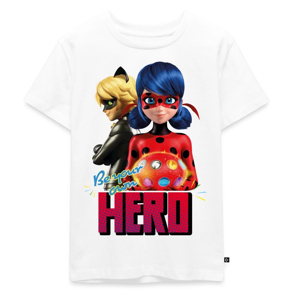 T-Shirt Miraculous Be Your Own Hero Kinder Premium T-Shirt