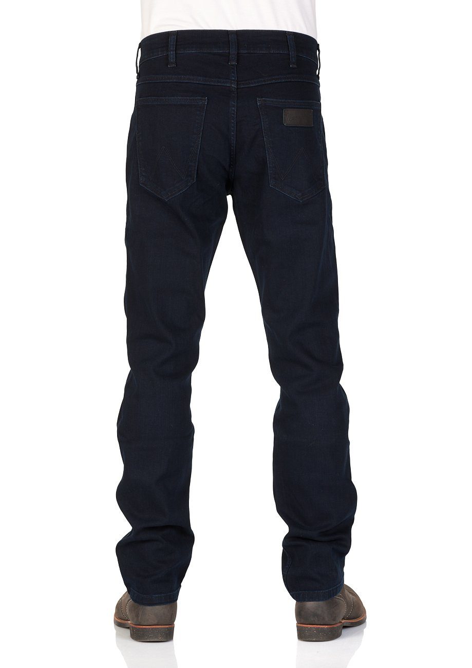Stretch Greensboro mit Black Back Straight-Jeans (W15QQC77D) Wrangler
