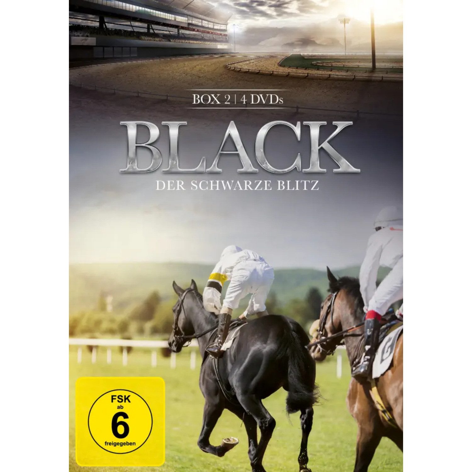 Spirit DVD Black, der schwarze Blitz. Box.2, 4 DVD